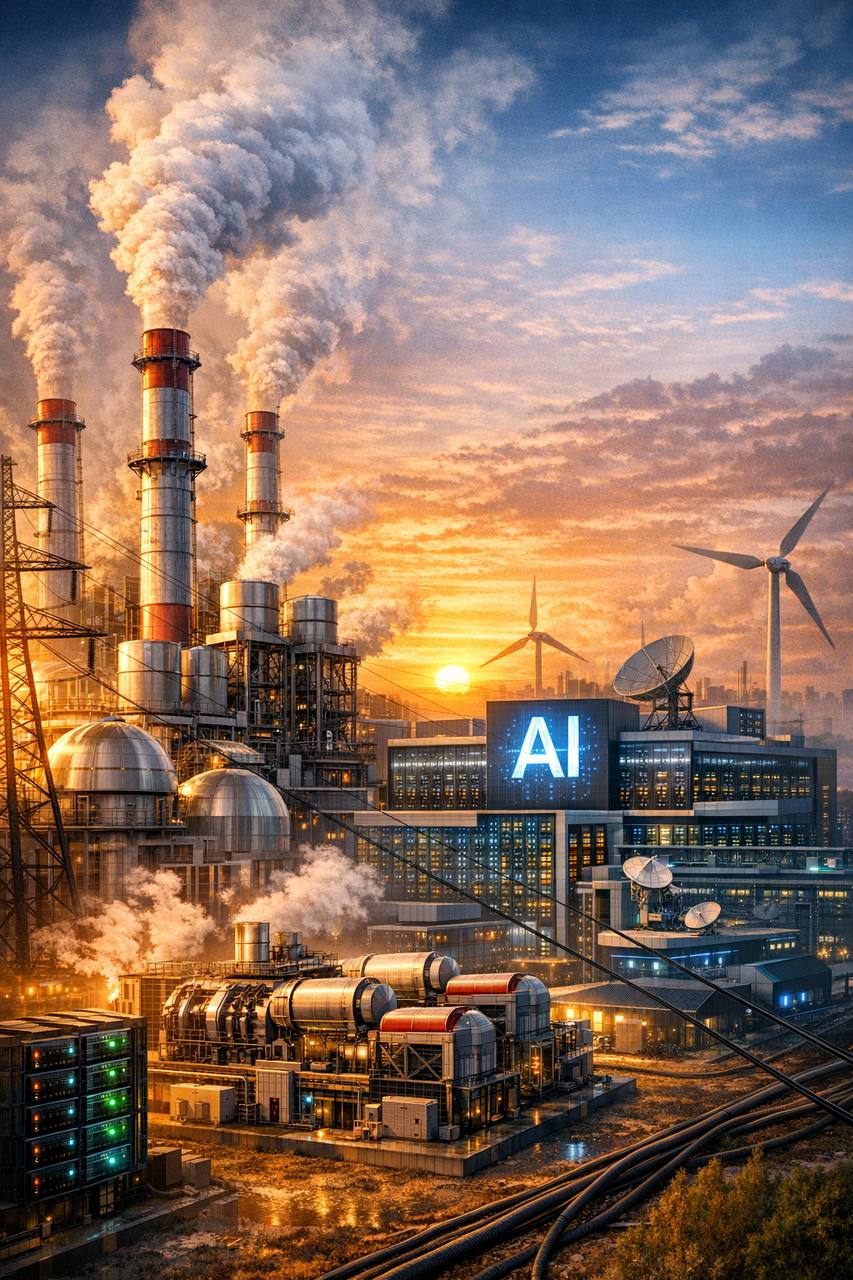 ИИ-компании переходят к собственной генерации энергии из-за дефицита мощностей